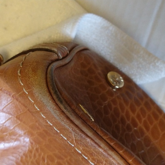 VGUC. Vintage Michael Michael kors alligator print leather handbag. - Picture 11 of 16